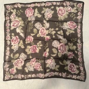 Floral Print Scarf